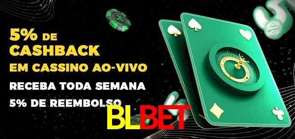 Promoções do cassino ao Vivo BLBET